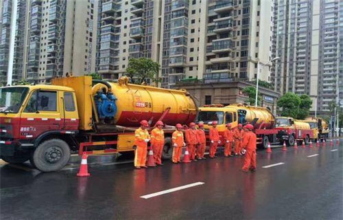 平湖市政管道清淤