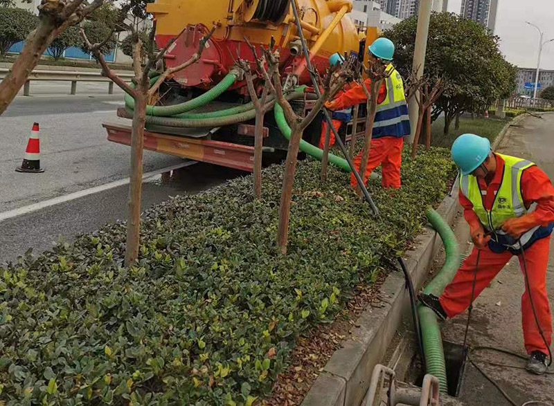 平湖市政管道清淤